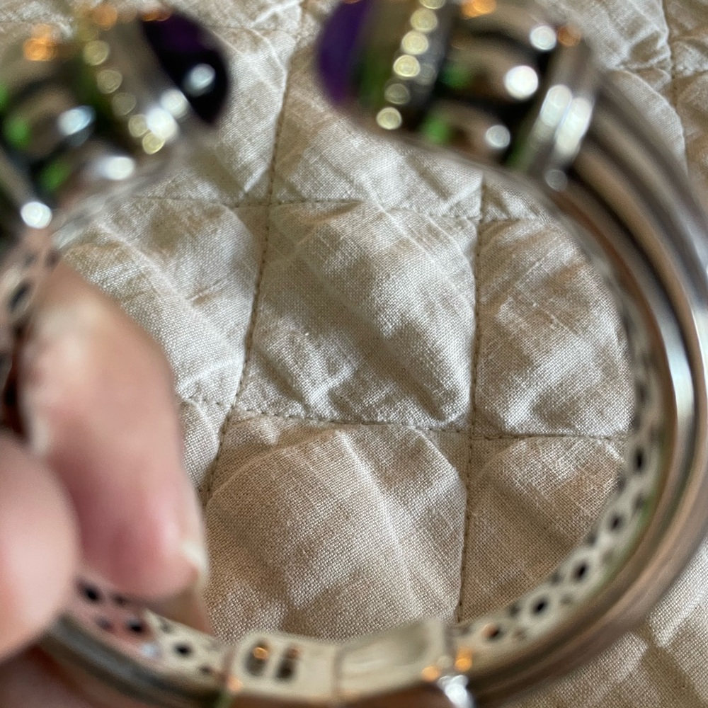 LAGOS Silver Bracelet with Purple Accents - Picture 9 of 9